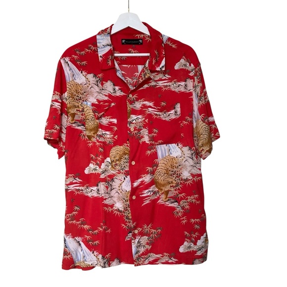 ALLSAINTS Indo Slim Fit Shirt - Picture 4 of 12